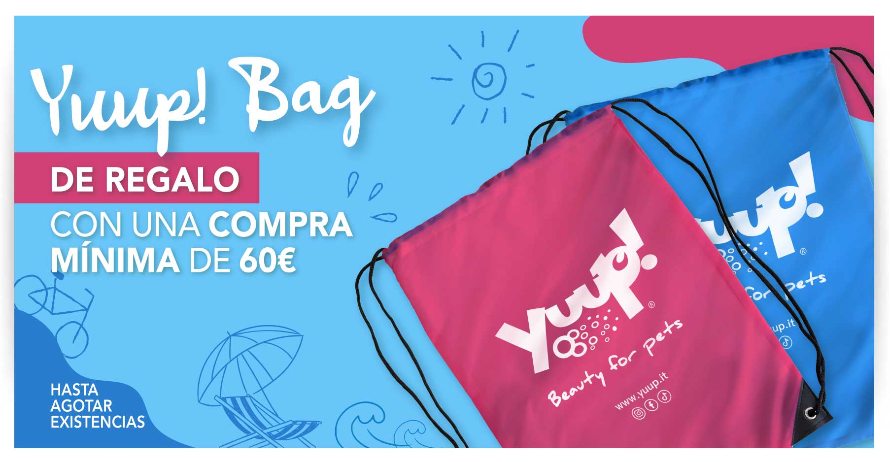 Yuup! Bag in omaggio con una spesa di minimo 60€